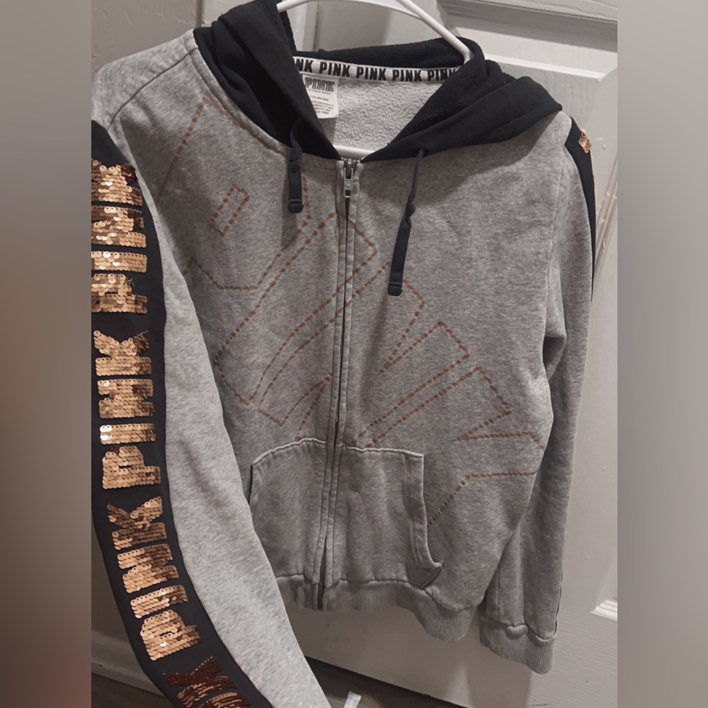 PINK Victoria’s Secret Bling Full Zip Jacket